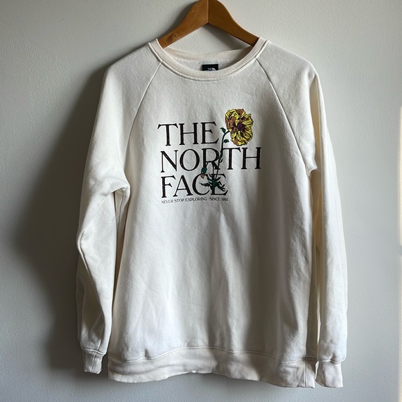 The North Face Tops - The North Face Graphic Flower Sweatshirt